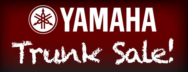 Yamaha Trunk Sale at Paige's Music