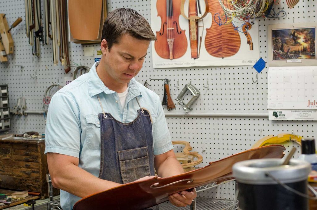 Ben Parrott - String Instrument Technician at Paige's Music